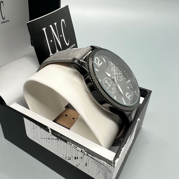 INC International Concepts Mens Quartz Watch - Picture 1 of 6